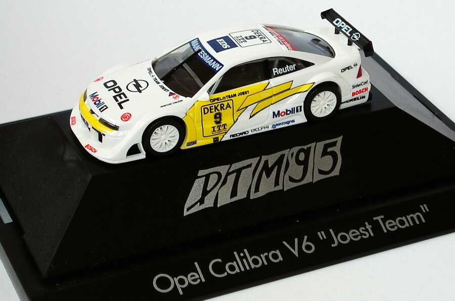 Foto 1:87 Opel Calibra V6 DTM 1995 Opel, Joest Nr.9, Reuter herpa 036474