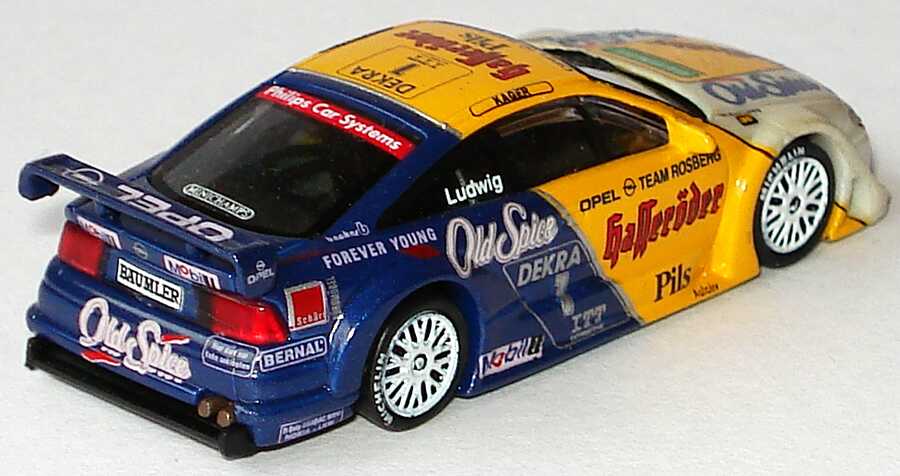 Foto 1:87 Opel Calibra V6 DTM 1995 Rosberg, Old Spice, Hasseröder Nr.1, Ludwig Paul´s Model Art 870954201