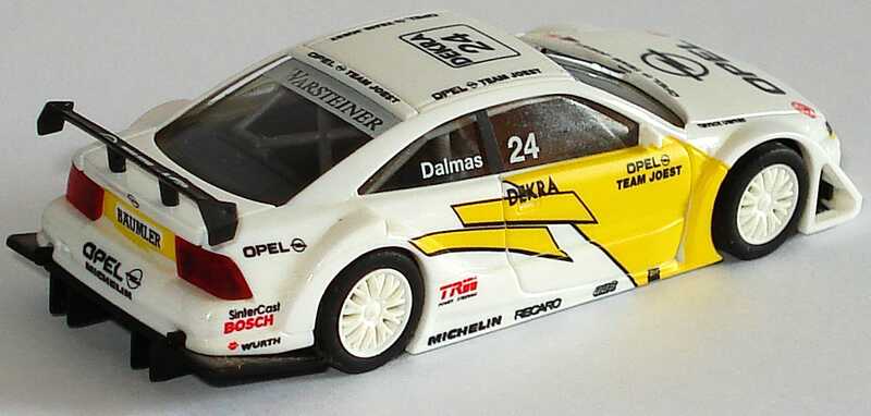 Foto 1:87 Opel Calibra V6 DTM 1995 Team Joest Nr.10, Dalmas (ohne PC-Box) herpa 036481