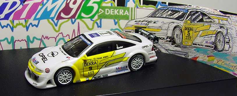 Foto 1:87 Opel Calibra V6 DTM 1995 Team Joest Nr.9, Reuter Paul´s Model Art 870954209