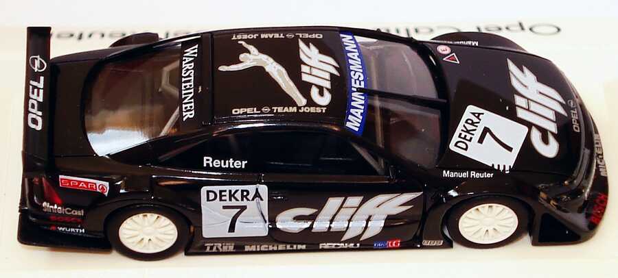Foto 1:87 Opel Calibra V6 ITC 1996 Joest, Cliff Nr.7, Manuel Reuter Sieger der ITC 1996 herpa
