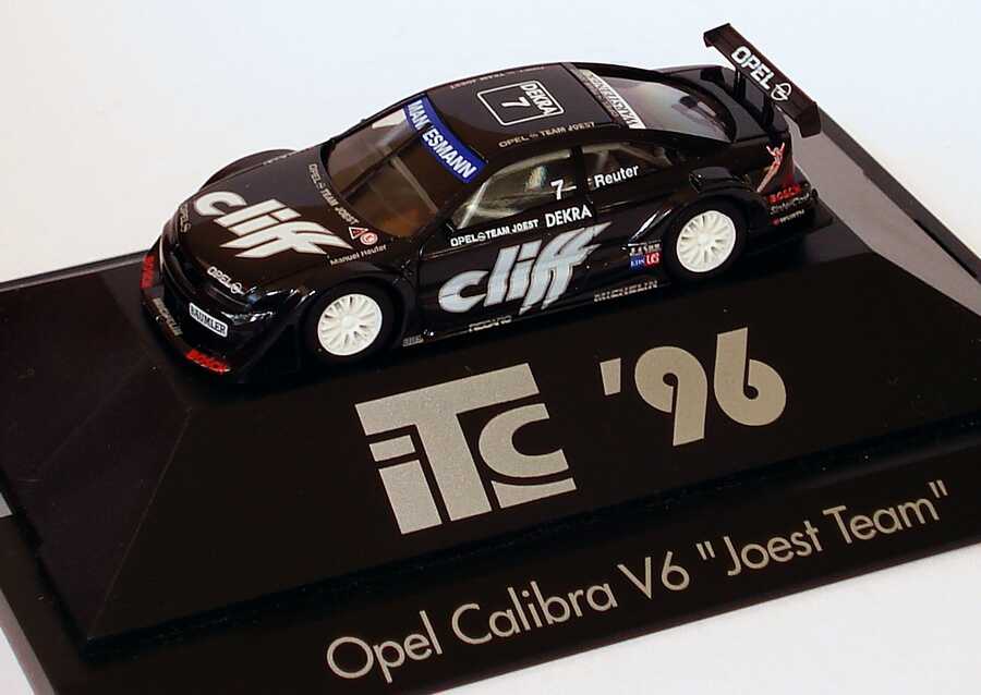 Foto 1:87 Opel Calibra V6 ITC 1996 Joest, Cliff Nr.7, Manuel Reuter herpa 036955
