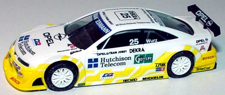 Foto 1:87 Opel Calibra V6 ITC 1996 Joest, Hutchinson Telecom Nr.25, Alexander Wurz(ohne PC-Box) herpa 036986
