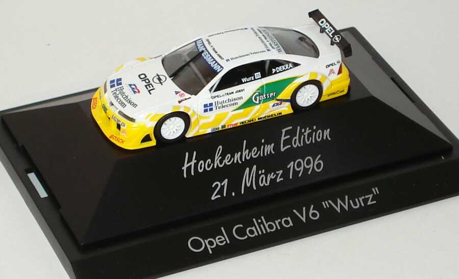 Foto 1:87 Opel Calibra V6 ITC 1996 Joest, Hutchinson Telecom Nr.25, Wurz (Hockenheim Edition) herpa 036733