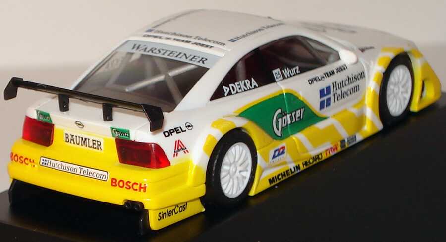 Foto 1:87 Opel Calibra V6 ITC 1996 Joest, Hutchinson Telecom Nr.25, Wurz (Hockenheim Edition) herpa 036733