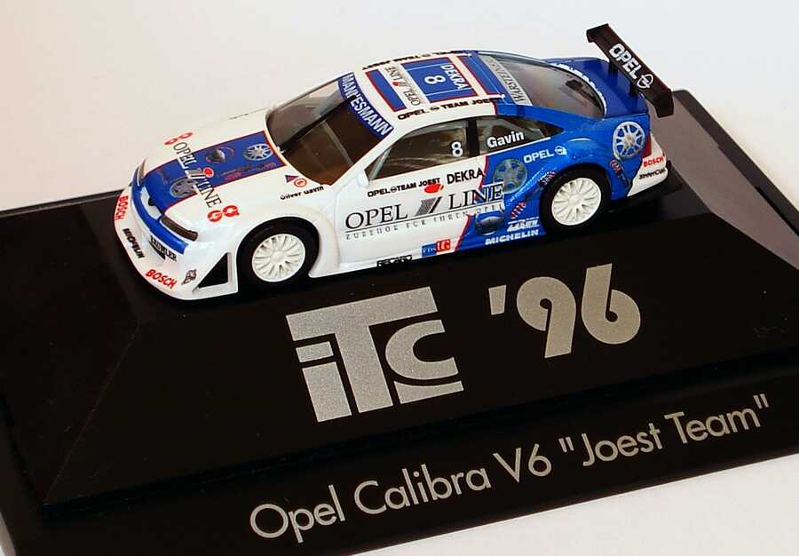 Foto 1:87 Opel Calibra V6 ITC 1996 Joest, Opel i Line Nr.8, Oliver Gavin herpa 036962