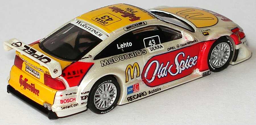 Foto 1:87 Opel Calibra V6 ITC 1996 Rosberg, McDonald´s, Old Spice Nr.43, Letho Paul´s Model Art 870964243