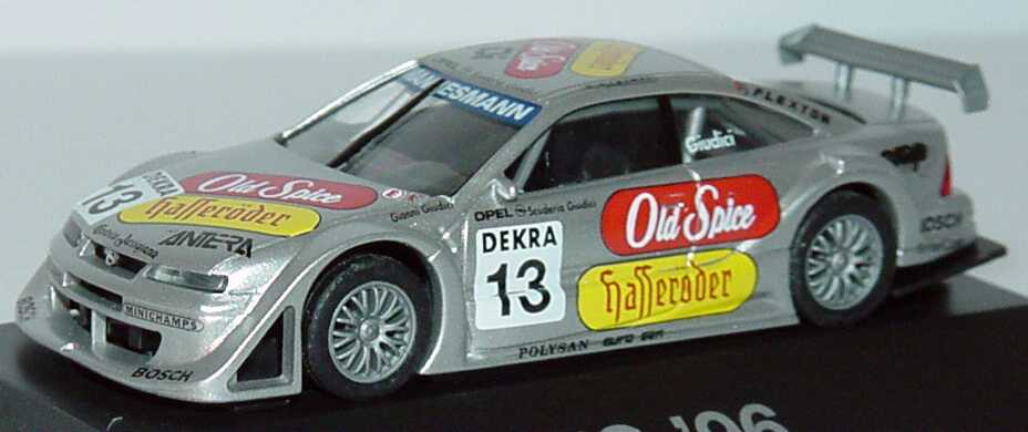 Foto 1:87 Opel Calibra V6 ITC 1996 Scuderia Giudici, Old Spice, Hasseröder Nr.13, Giudici (ITC-Nachlese) herpa