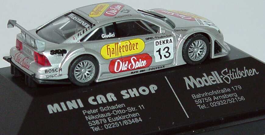Foto 1:87 Opel Calibra V6 ITC 1996 Scuderia Giudici, Old Spice, Hasseröder Nr.13, Giudici (ITC-Nachlese) herpa