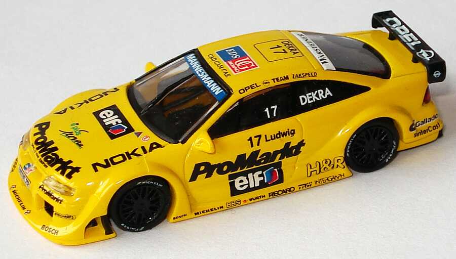 Foto 1:87 Opel Calibra V6 ITC 1996 Zakspeed, ProMarkt Nr.17, Ludwig Paul´s Model Art 870964217