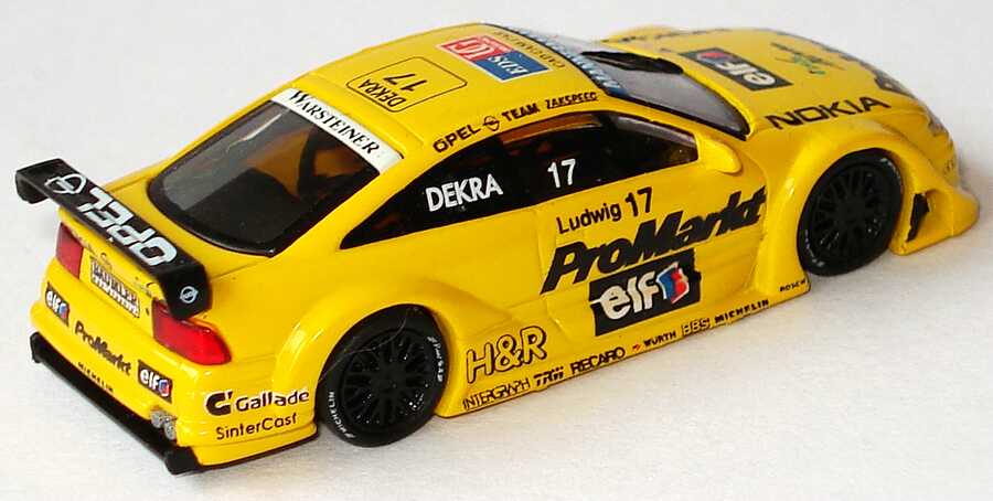 Foto 1:87 Opel Calibra V6 ITC 1996 Zakspeed, ProMarkt Nr.17, Ludwig Paul´s Model Art 870964217