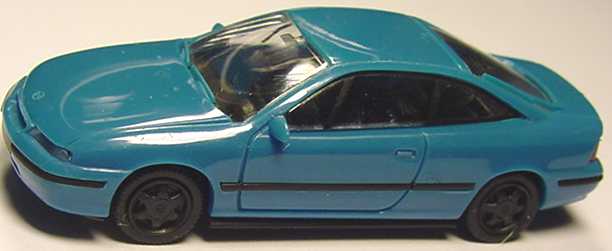 Foto 1:87 Opel Calibra blautürkis mit Sporträder Rietze 10410