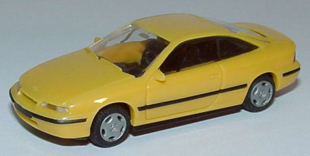 Foto 1:87 Opel Calibra dunkelgelb Rietze 10410