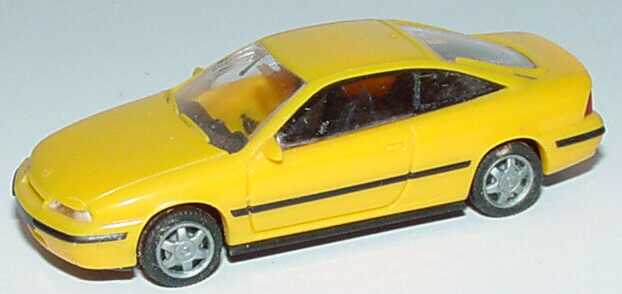 Foto 1:87 Opel Calibra dunkelgelb mit Sportfelgen Rietze 10410