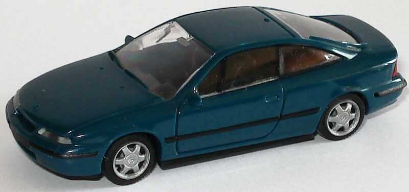 Foto 1:87 Opel Calibra dunkelpetrolblau mit Sportfelgen Rietze 10410