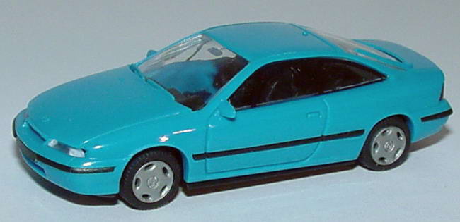 Foto 1:87 Opel Calibra dunkeltürkis Rietze 10410