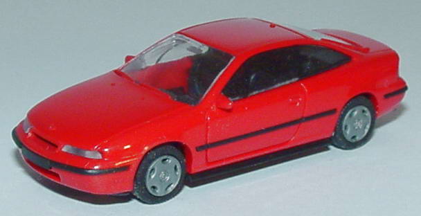 Foto 1:87 Opel Calibra rot Rietze 10410