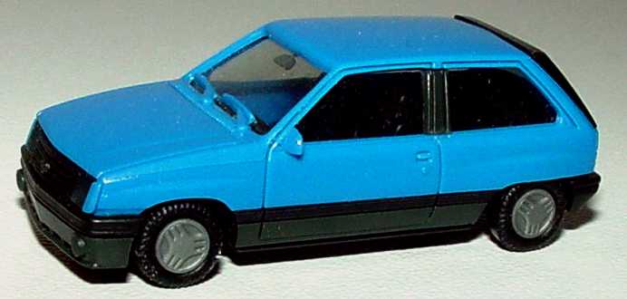 Foto 1:87 Opel Corsa A 3türig SR blau herpa 2037