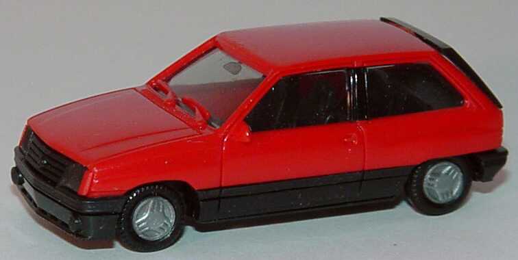 Foto 1:87 Opel Corsa A 3türig SR brillantrot herpa 2037