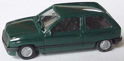 Foto 1:87 Opel Corsa A 3türig dunkelgrün herpa 2036