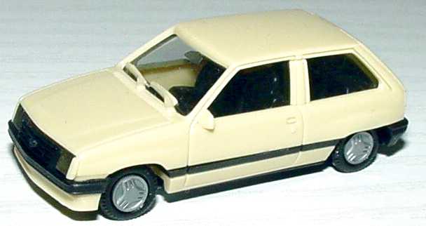 Foto 1:87 Opel Corsa A 3türig hellbeige herpa 2036