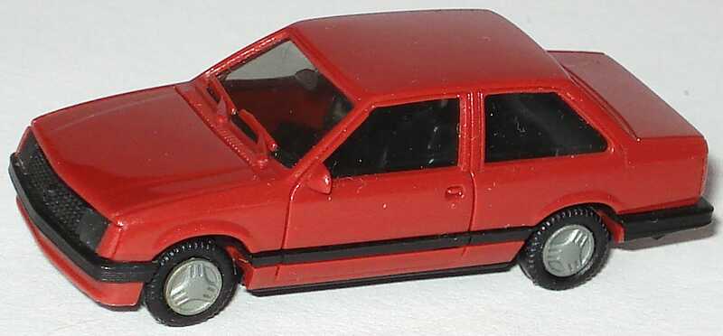 Foto 1:87 Opel Corsa A Stufenheck rotbraun herpa 2038