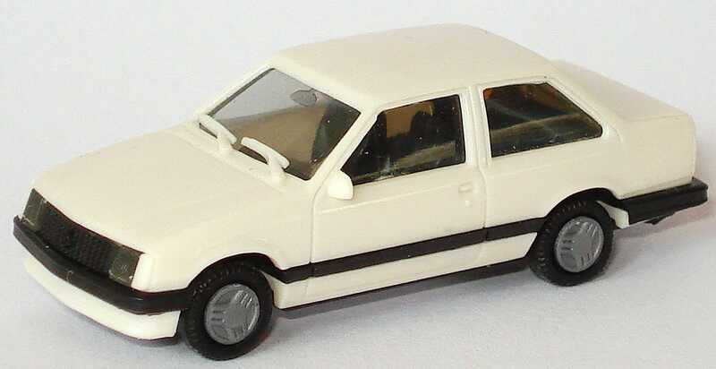 Foto 1:87 Opel Corsa A Stufenheck weiß herpa 2038