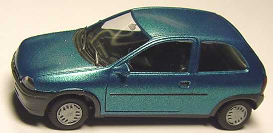 Foto 1:87 Opel Corsa B 2türig caribikgrün-met. herpa