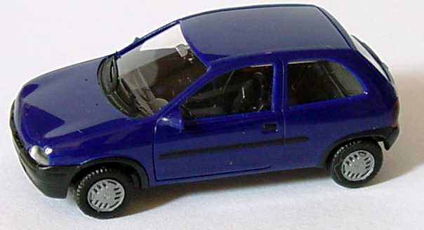 Foto 1:87 Opel Corsa B 2türig dunkelblau herpa 021357