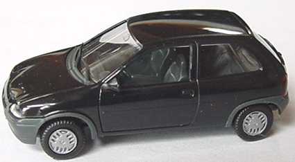 Foto 1:87 Opel Corsa B 2türig schwarz herpa 021357