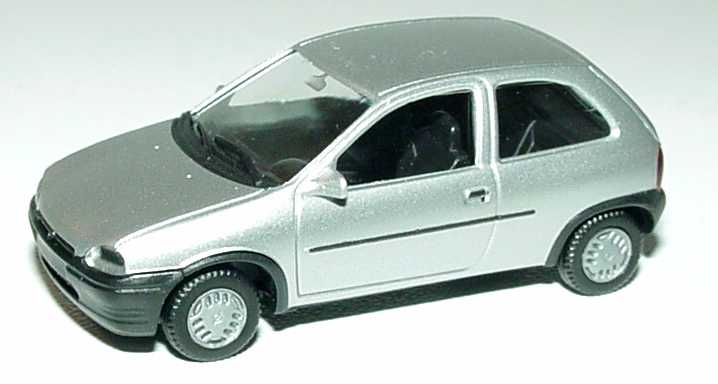 Foto 1:87 Opel Corsa B 2türig starsilber-met. herpa 031356