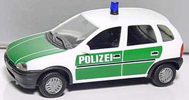 Foto 1:87 Opel Corsa B 4türig Polizei herpa 042291