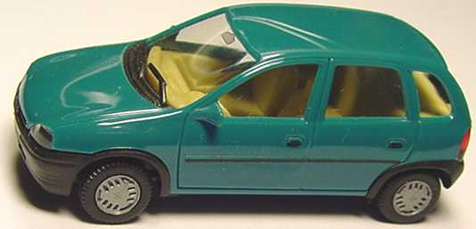 Foto 1:87 Opel Corsa B 4türig miamiblau herpa 021371