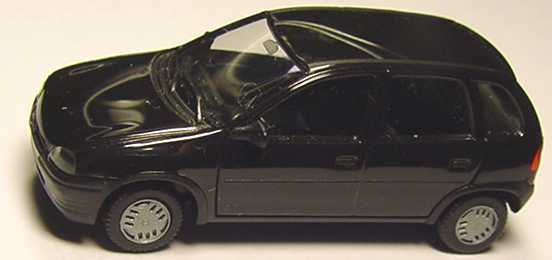 Foto 1:87 Opel Corsa B 4türig schwarz herpa 021371