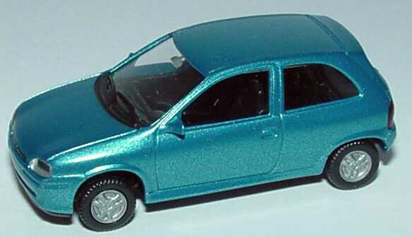 Foto 1:87 Opel Corsa B GSi caribikgrün-met. herpa 031394