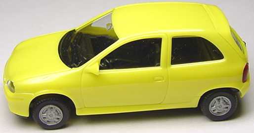 Foto 1:87 Opel Corsa B GSi gelb herpa 021395