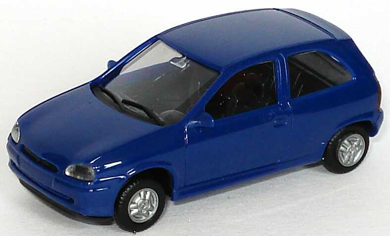 Foto 1:87 Opel Corsa B GSi lifestyleblau herpa 021395