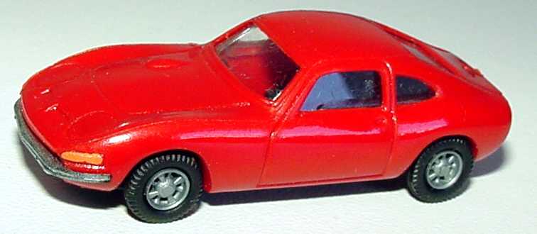 Foto 1:87 Opel GT rot I.M.U. 06002