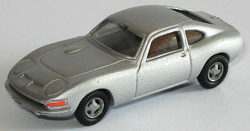 Foto 1:87 Opel GT silber-met. I.M.U. 06002