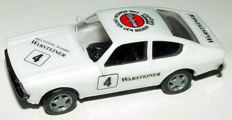 Foto 1:87 Opel Kadett C Coupé Rallye Warsteiner Nr.4 weiß I.M.U.