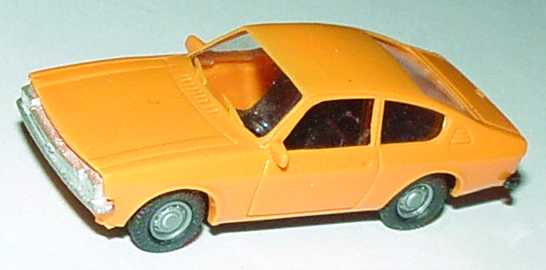 Foto 1:87 Opel Kadett C Coupé apricotorange (1. Serie) SES Automodelle