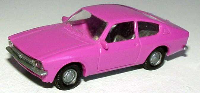 Foto 1:87 Opel Kadett C Coupé pink I.M.U.
