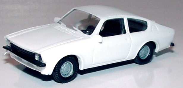 Foto 1:87 Opel Kadett C Coupé weiß SES Automodelle