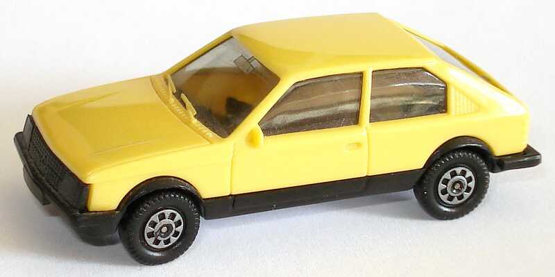 Foto 1:87 Opel Kadett D SR 2türig blaßgelb herpa 2024