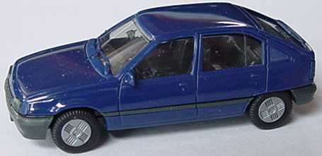 Foto 1:87 Opel Kadett E 4türig dunkelblau herpa 2045