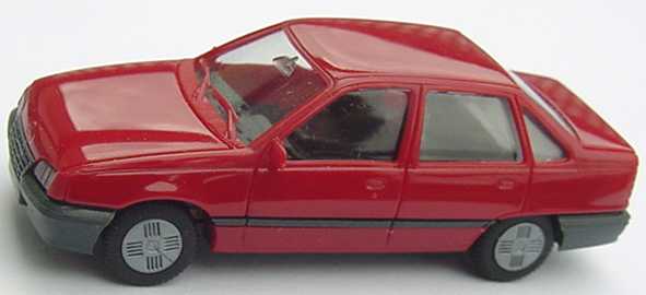 Foto 1:87 Opel Kadett E Stufenheck altrot herpa 2055