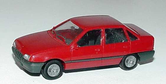 Foto 1:87 Opel Kadett E Stufenheck weinrot herpa 2055