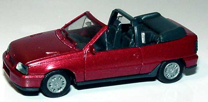 Foto 1:87 Opel Kadett GSi Cabrio weinrot-met. herpa 3058