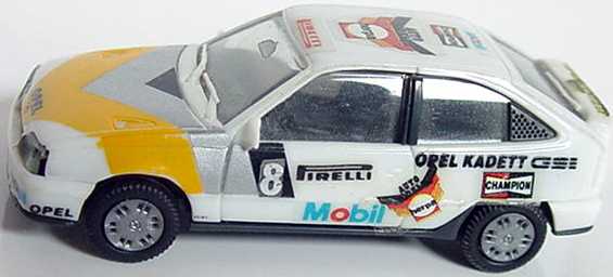 Foto 1:87 Opel Kadett GSi Motorsport (Dacals angebracht) herpa