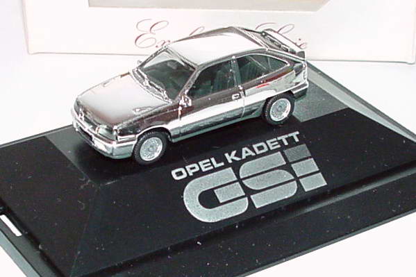 Foto 1:87 Opel Kadett GSi chrom, BBS-Felgen grau herpa